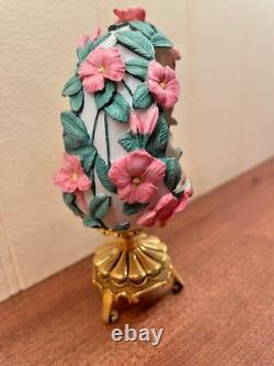 Lot of 7 House of Faberge Hummingbird Eggs Franklin Mint Jeweled Beauties Garden