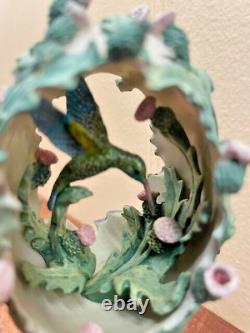 Lot of 7 House of Faberge Hummingbird Eggs Franklin Mint Jeweled Beauties Garden
