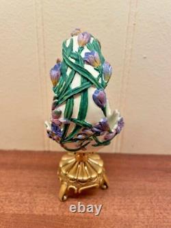 Lot of 7 House of Faberge Hummingbird Eggs Franklin Mint Jeweled Beauties Garden