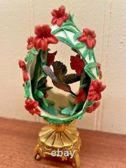 Lot of 7 House of Faberge Hummingbird Eggs Franklin Mint Jeweled Beauties Garden