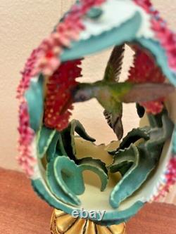 Lot of 7 House of Faberge Hummingbird Eggs Franklin Mint Jeweled Beauties Garden