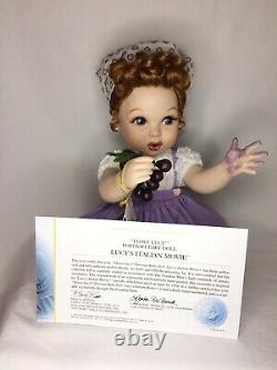 Lucille Ball I LOVE LUCY Franklin Mint GRAPE STOMPING ITALIAN MOVIE Baby Doll