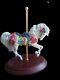 Lynn Lupetti 1988 Franklin Mint Handpainted Porcelain Carousel Enchantment Horse