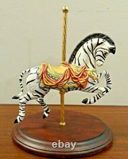 Lynn Lupetti Carousel Horse Animal Figurines Franklin Mint Lot of 5 Limited Ed