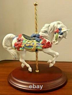 Lynn Lupetti Carousel Horse Animal Figurines Franklin Mint Lot of 5 Limited Ed