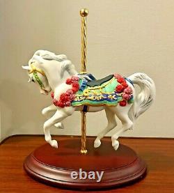 Lynn Lupetti Carousel Horse Animal Figurines Franklin Mint Lot of 5 Limited Ed