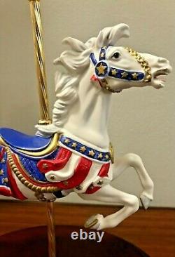 Lynn Lupetti Carousel Horse Animal Figurines Franklin Mint Lot of 5 Limited Ed