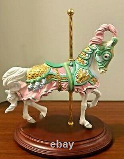 Lynn Lupetti Carousel Horse Animal Figurines Franklin Mint Lot of 5 Limited Ed