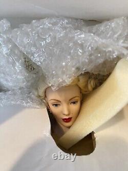 MARILYN MONROE DOLL ALL ABOUT EVE PORCELAIN New FRANKLIN MINT