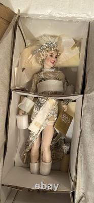 MARILYN MONROE FRANKLIN MINT LTD ED PORCELAIN DOLL # 1823/9500. 24 In KEPT IN BX