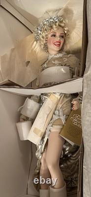 MARILYN MONROE FRANKLIN MINT LTD ED PORCELAIN DOLL # 1823/9500. 24 In KEPT IN BX