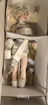 MARILYN MONROE FRANKLIN MINT LTD ED PORCELAIN DOLL # 1823/9500. 24 In KEPT IN BX