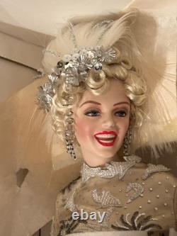 MARILYN MONROE FRANKLIN MINT LTD ED PORCELAIN DOLL # 1823/9500. 24 In KEPT IN BX