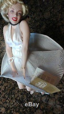 MARILYN MONROE SEVEN 7 YEAR ITCH FRANKLIN MINT HEIRLOOM PORCELAIN DOLL New