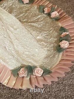 MARYSE NICOLE BLUSHING ROSE Franklin Mint Heirloom porcelain Victorian Doll 20
