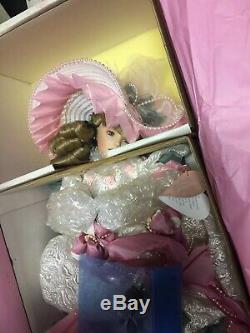 MARYSE NICOLE Franklin Mint Heirloom Blushing Rose Doll porcelain 20