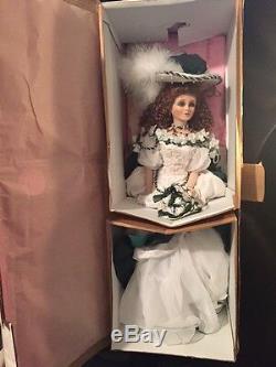 MARYSE NICOLE Franklin Mint Heirloom Gardenia Doll porcelain 20 box