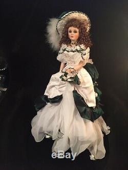 MARYSE NICOLE Franklin Mint Heirloom Gardenia Doll porcelain 20 box