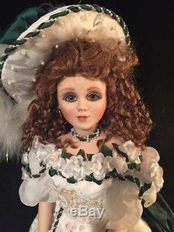 MARYSE NICOLE Franklin Mint Heirloom Gardenia Doll porcelain 20 box