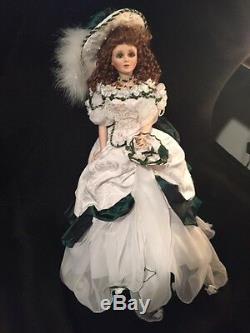 MARYSE NICOLE Franklin Mint Heirloom Gardenia Doll porcelain 20 box