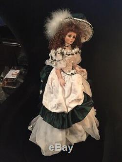 MARYSE NICOLE Franklin Mint Heirloom Gardenia Doll porcelain 20 box