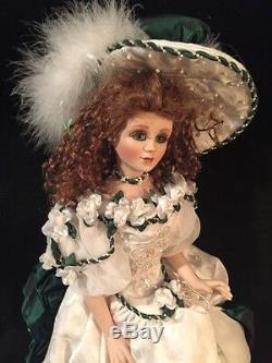 MARYSE NICOLE Franklin Mint Heirloom Gardenia Doll porcelain 20 box