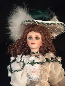 MARYSE NICOLE Franklin Mint Heirloom Gardenia Doll porcelain 20 box