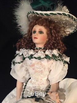 MARYSE NICOLE Franklin Mint Heirloom Gardenia Doll porcelain 20 box