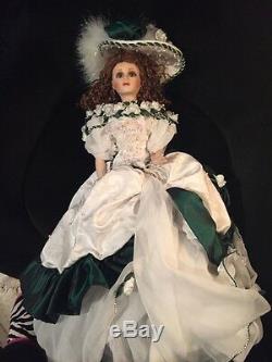 MARYSE NICOLE Franklin Mint Heirloom Gardenia Doll porcelain 20 box