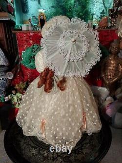 MARYSE NICOLE Franklin Mint Lady Caroline Porcelain Doll 20 all porcelain 1990