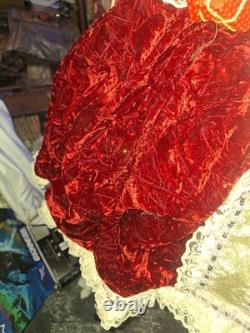 MARYSE NICOLE Lady Bethany Franklin Mint Full porcelain Christmas Doll 24 Vint