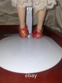 MARYSE NICOLE Lady Bethany Franklin Mint Full porcelain Christmas Doll 24 Vint