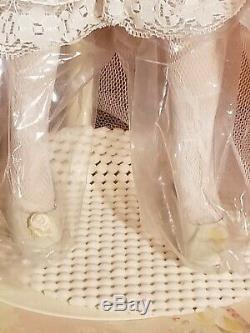 MARYSE NICOLE PEACH BLOSSOM Franklin Mint Heirloom porcelain Victorian Doll 20