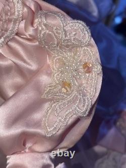 MARYSE NICOLE Pink Princess Franklin Mint porcelain Valentine Doll 20 MIB