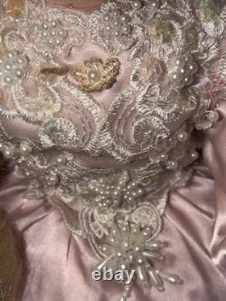 MARYSE NICOLE Pink Princess Franklin Mint porcelain Valentine Doll 20 MIB