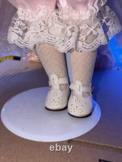 MARYSE NICOLE Pink Princess Franklin Mint porcelain Valentine Doll 20 MIB