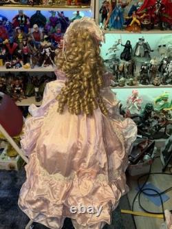 MARYSE NICOLE Pink Princess Franklin Mint porcelain Valentine Doll 20 MIB