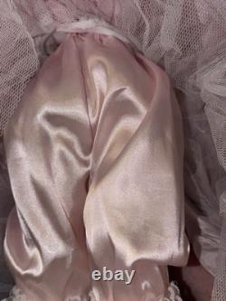 MARYSE NICOLE Pink Princess Franklin Mint porcelain Valentine Doll 20 MIB
