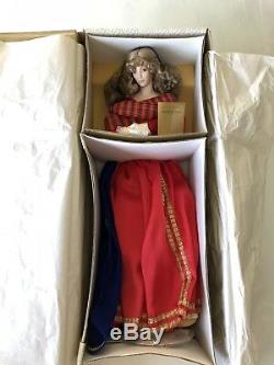 Madonna Of The Magnificat Franklin Mint Heirloom Porcelain First Collector Doll