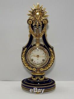 Marie Antoinette Porcelain Clock Franklin Mint Victoria & Albert Museum Replica