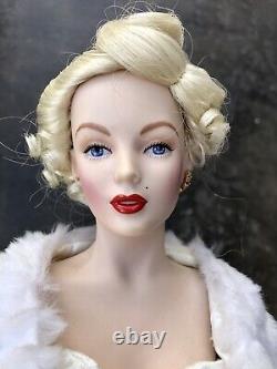 Marilyn Monroe All About Eve Porcelain Doll, Franklin Mint