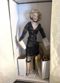 Marilyn Monroe Franklin Mint 19 Porcelain Doll & Box Some Like it Hot READ