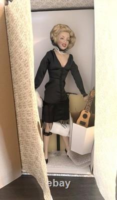 Marilyn Monroe Franklin Mint 19 Porcelain Doll & Box Some Like it Hot READ