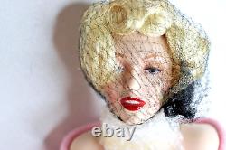 Marilyn Monroe? Franklin Mint Heirloom Porcelain Sweater Girl Doll Never Displyd