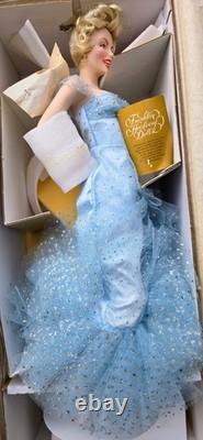 Marilyn Monroe Franklin Mint Porcelain Blue Sparkle Gown