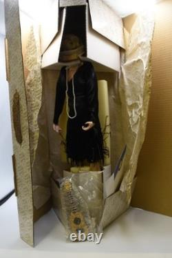 Marilyn Monroe Franklin Mint Porcelain Doll Some Like it Hot Black Dress NIB