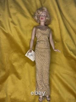 Marilyn Monroe Franklin Mint Portrait Doll Blonde, Pre-owned