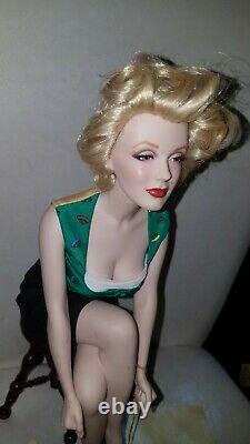 Marilyn Monroe Franklin Mint Unforgettable Marilyn Porcelain Doll