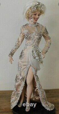 Marilyn Monroe Franklin Mint porcelain 24 doll limited edition Show business