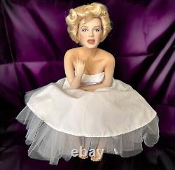 Marilyn Monroe Love Marilyn Ballerina Franklin Mint LE B5655 Porcelain Doll 2001